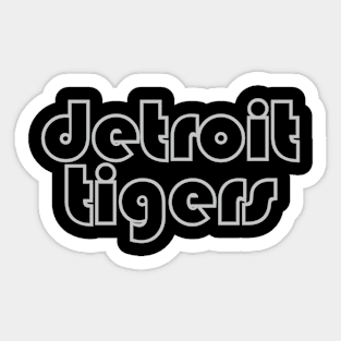 Detroit Tigers // Retro Authentic Sticker